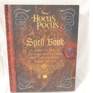 Disney Hocus Pocus Spell Book Sanderson Sisters Guide Spells Potions Hardcover